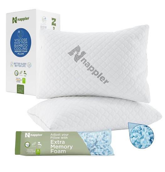 Cooling Pillow, Queen Size Premium Set of 2