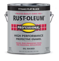 Enamel Flat Black, Gal