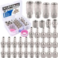 Air Coupler and Plug Kit - 1/4" Coupling x 3/8" NPT