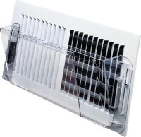 Adjustable Air Deflector for Sidewall and Ceiling Registers