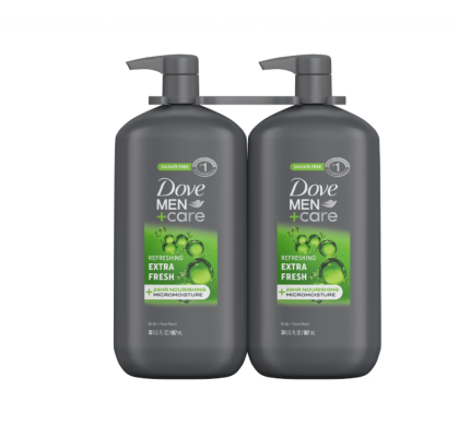 Dove Men+Care Body Wash, 30 fl. oz., 2 pk.