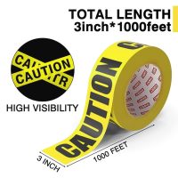 Alternative view of Yellow Caution Tape, 3 Inch x 1,000FT